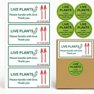 200 Sticker 2.5 x 5in + 100 Circle 2in