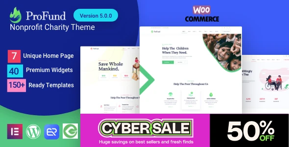 Nonprofit ProFund – Charity WordPress Theme